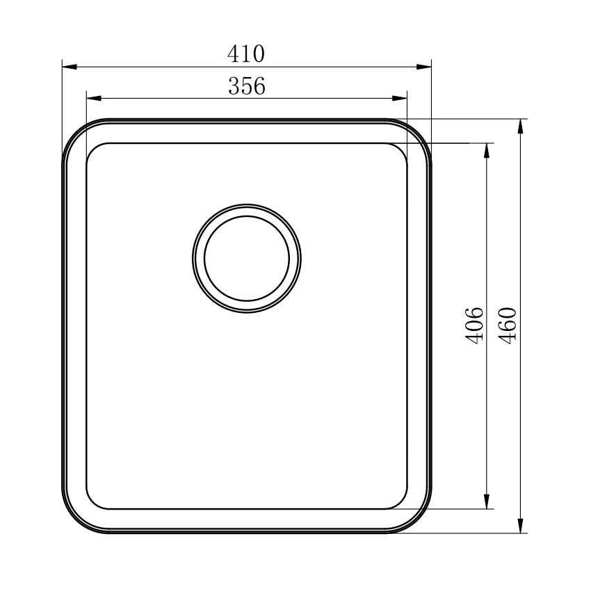 CYS4146 PRESS SINK