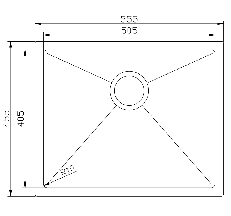 CYS5545 SINGLE BOWL MB
