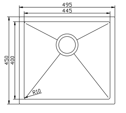 CYS5045 SINGLE BOWL   MB