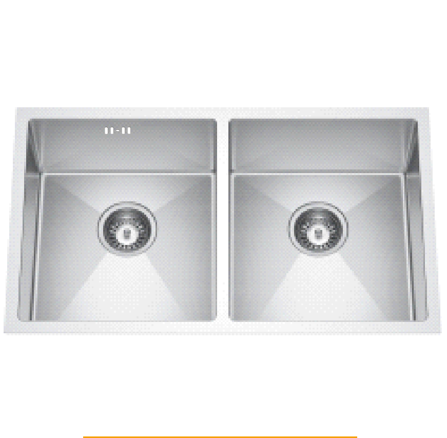 CYD7645 DOUBLE BOWLS