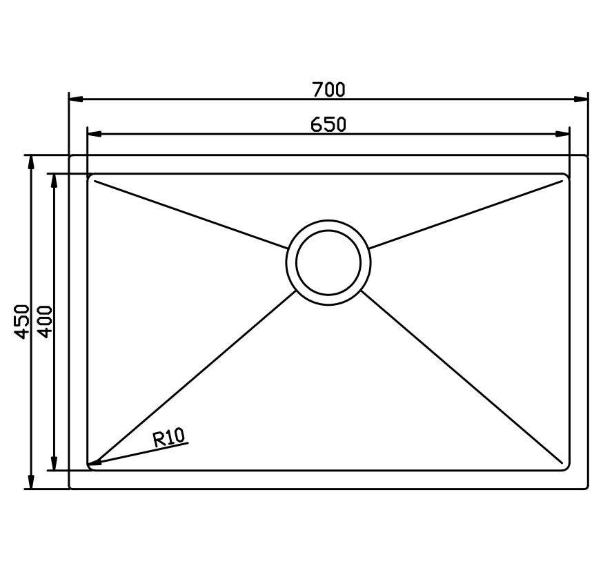 CYS8011 SINGLE BOWL  MB